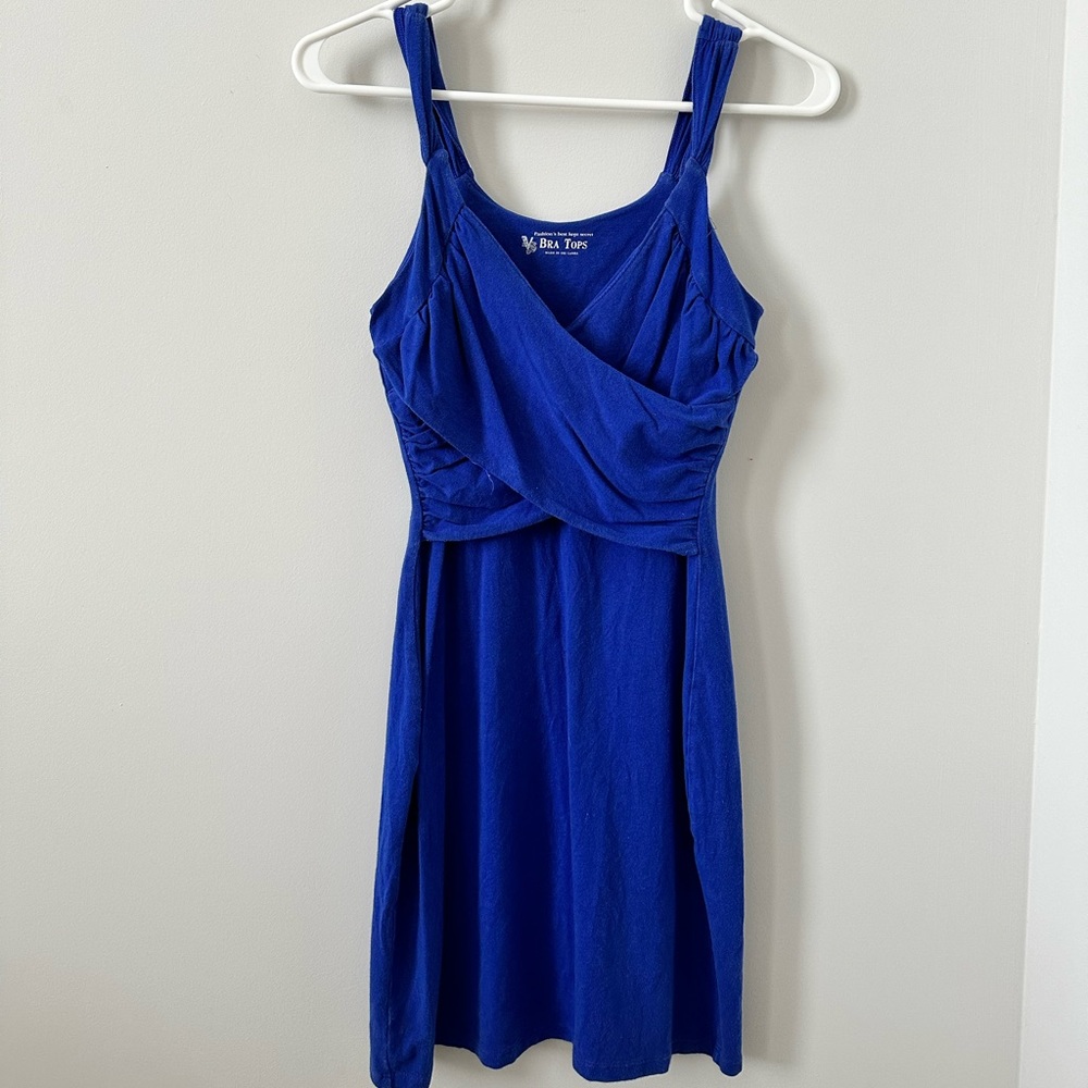 Vintage Victoria Secret Bra Tops Blue Dress
